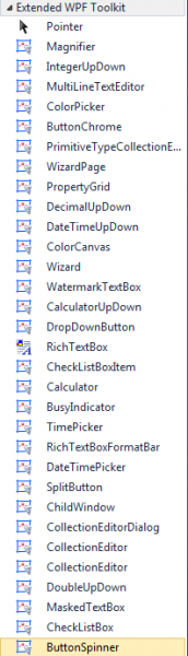 Extended WPF Toolkit toolbox tab
